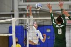 Volleyball vs Babson  Wheaton Women's Volleyball vs Babson College. - Photo by Keith Nordstrom : Wheaton, Volleyball, VB